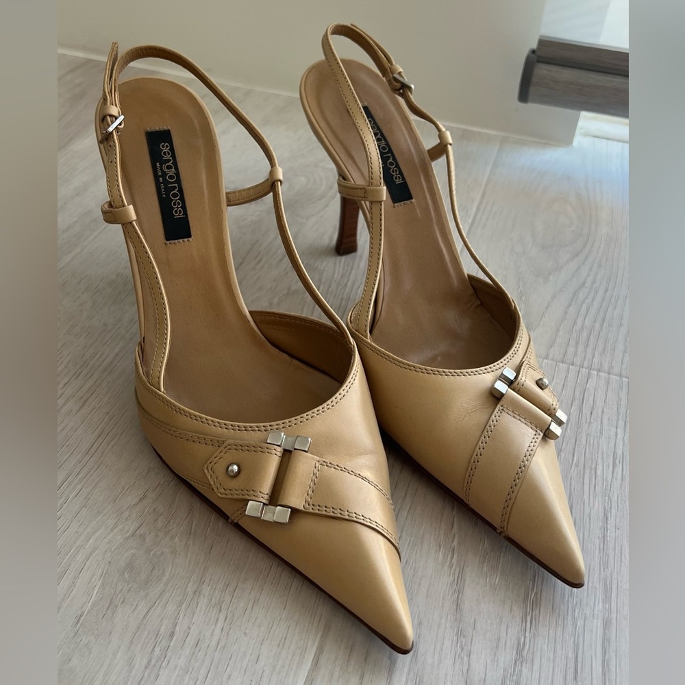 Sergio Rossi nude heels